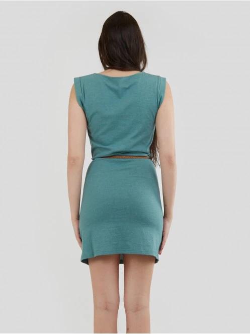 Fundango Sagitta Dress női ruha zöld színben 3