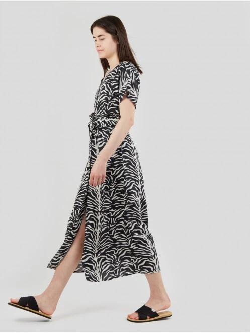 Fundango Tathar Dress női ruha fekete színben 6