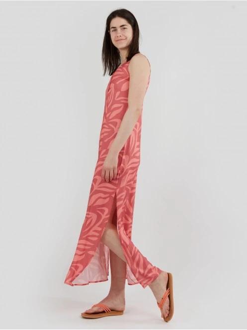 Fundango Helena Dress női ruha magenta színben 2