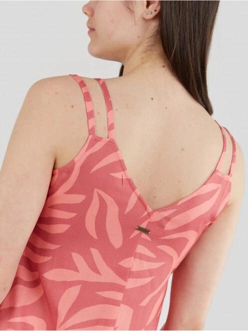 Fundango Helena Dress női ruha magenta színben 7