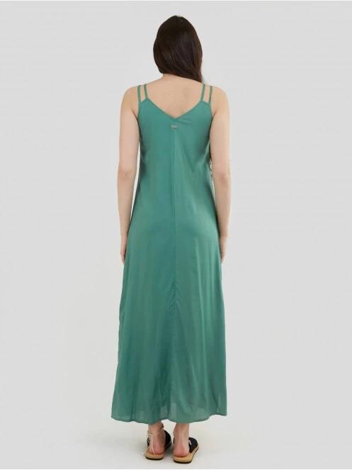 Fundango Helena Dress női ruha zöld színben 3