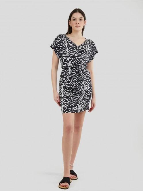 Fundango Palmetta Dress női ruha fekete színben 4