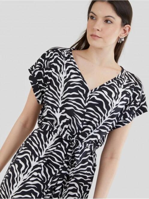 Fundango Palmetta Dress női ruha fekete színben 5