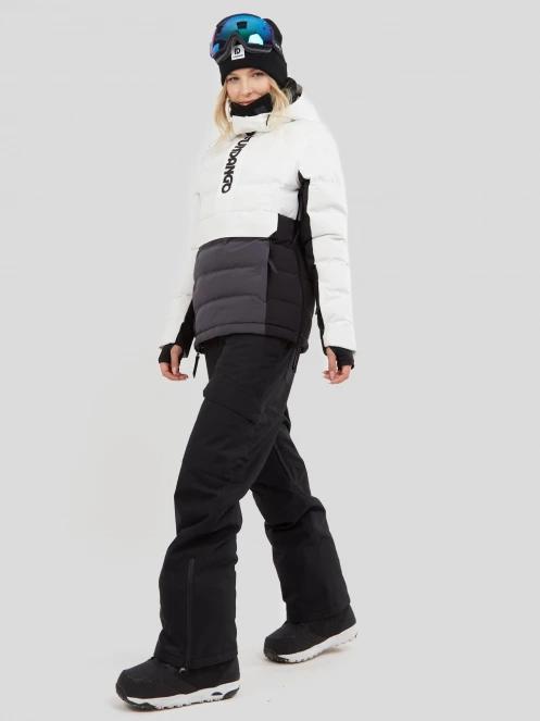 Fundango Sakura Bib Pants női sínadrág szürke színben 5