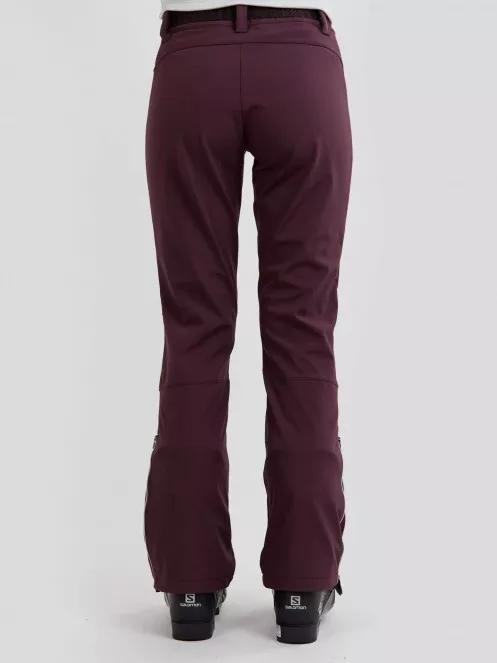 Fundango Galena Softshell Pants női sínadrág lila színben 3