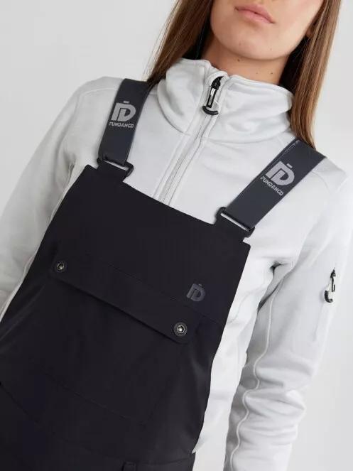 Fundango Sakura Bib Pants női sínadrág fekete színben 5
