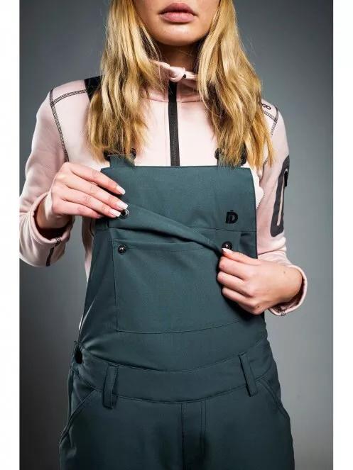 Fundango SAKURA BIB Pants női sínadrág oliva színben 4