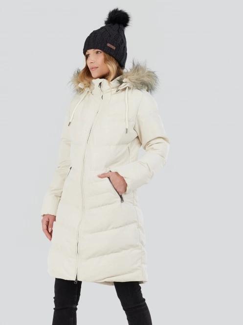 Fundango Puppis Padded Jacket női télikabát sárga színben 2