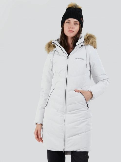 Fundango Puppis Padded Jacket női télikabát homok színben 2