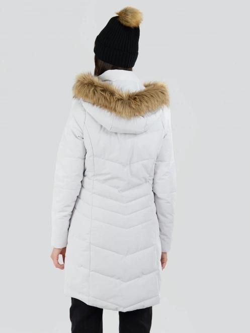 Fundango Puppis Padded Jacket női télikabát homok színben 3