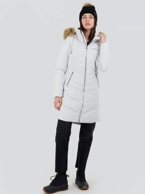 Fundango Puppis Padded Jacket női télikabát homok színben 4