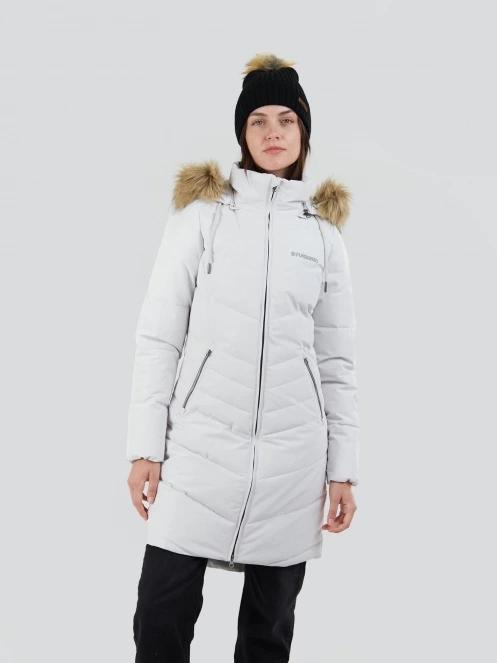 Fundango Puppis Padded Jacket női télikabát homok színben 5