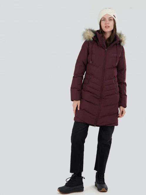 Fundango Puppis Padded Jacket női télikabát lila színben 4