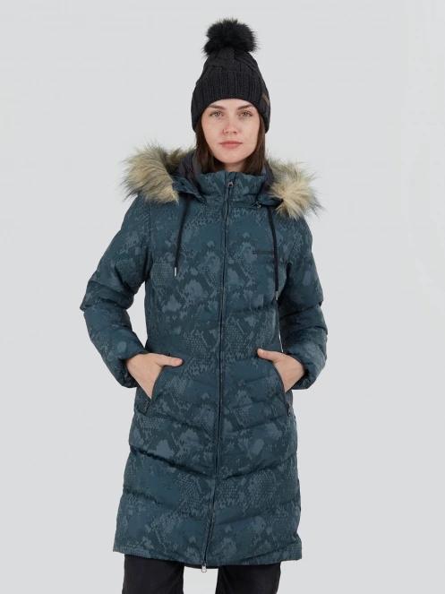 Fundango Puppis Padded Jacket női télikabát zöld színben 2