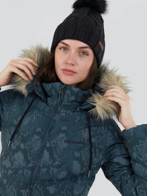 Fundango Puppis Padded Jacket női télikabát zöld színben 5