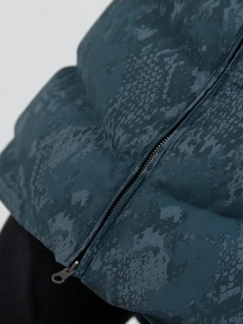 Fundango Puppis Padded Jacket női télikabát zöld színben 6