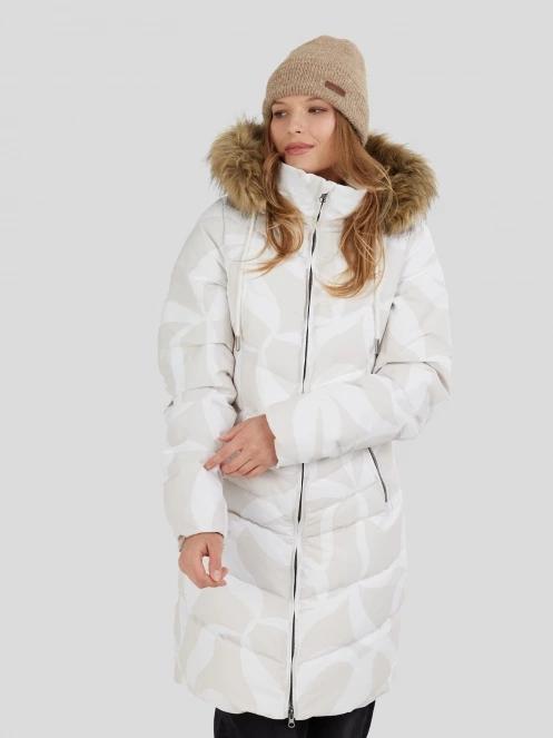 Fundango Puppis Padded Jacket női télikabát homok színben 2