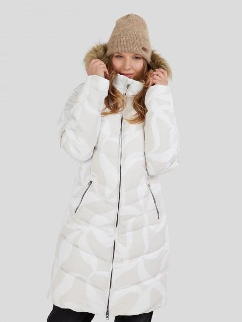 Fundango Puppis Padded Jacket női télikabát homok színben 6