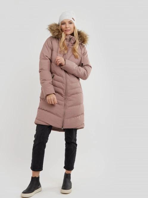 Fundango Puppis Padded Jacket női télikabát rózsaszín színben 4