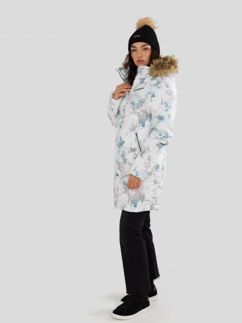 Fundango Puppis Padded Jacket női télikabát multikolor színben 4