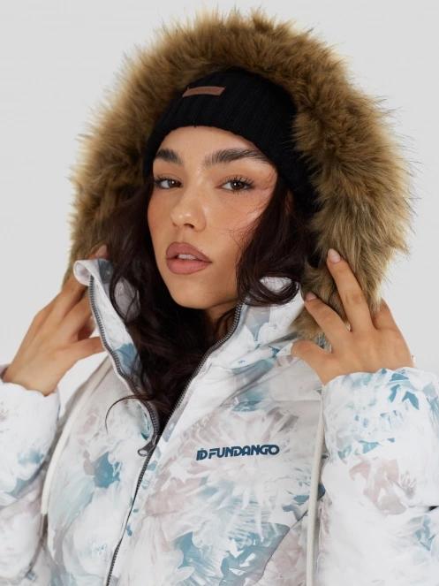 Fundango Puppis Padded Jacket női télikabát multikolor színben 7