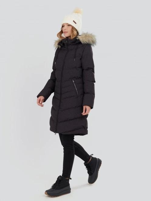 Fundango Puppis Padded Jacket női télikabát fekete színben 4