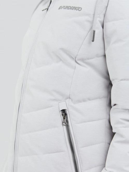 Fundango Puppis Padded Jacket női télikabát fehér színben 7
