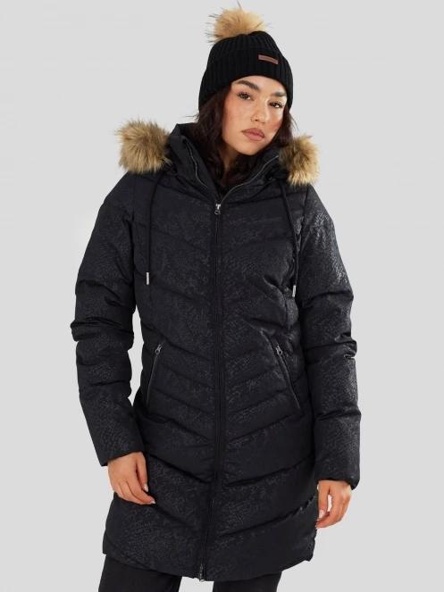 Fundango Puppis Padded Jacket női télikabát fekete színben 2