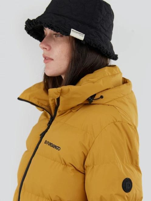 Fundango Amber Padded Jacket női steppelt átmeneti kabát sárga színben 6