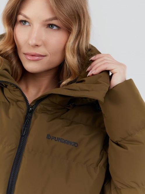 Fundango Amber Padded Jacket női átmeneti kabát oliva színben 5