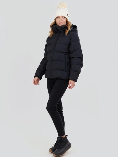 Fundango Amber Padded Jacket női átmeneti kabát fekete színben 4