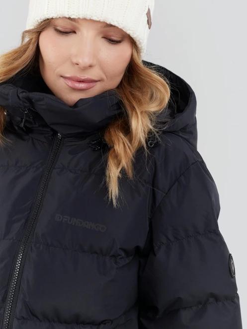 Fundango Amber Padded Jacket női átmeneti kabát fekete színben 5