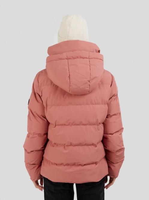 Fundango Amber Padded Jacket női steppelt átmeneti kabát rózsaszín színben 3