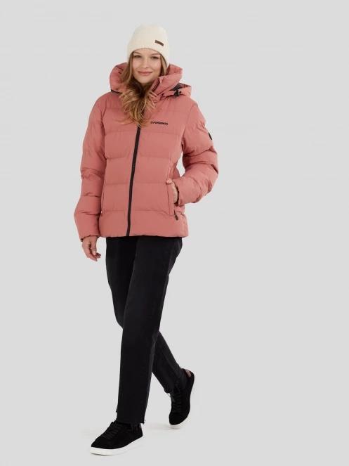 Fundango Amber Padded Jacket női steppelt átmeneti kabát rózsaszín színben 4