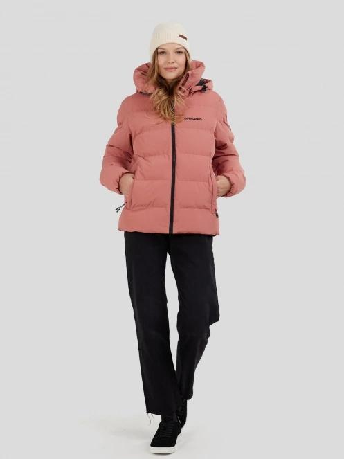 Fundango Amber Padded Jacket női steppelt átmeneti kabát rózsaszín színben 5