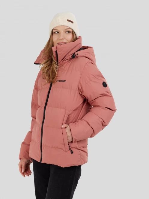 Fundango Amber Padded Jacket női steppelt átmeneti kabát rózsaszín színben 6