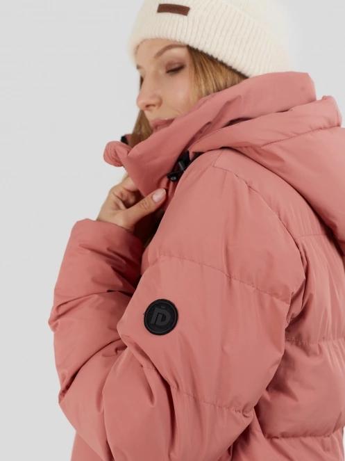 Fundango Amber Padded Jacket női steppelt átmeneti kabát rózsaszín színben 9