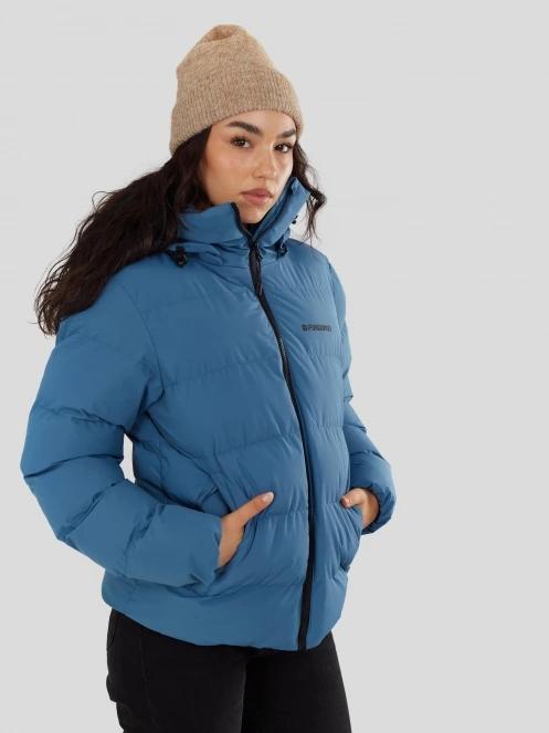 Fundango Amber Padded Jacket női steppelt átmeneti kabát kék színben 5