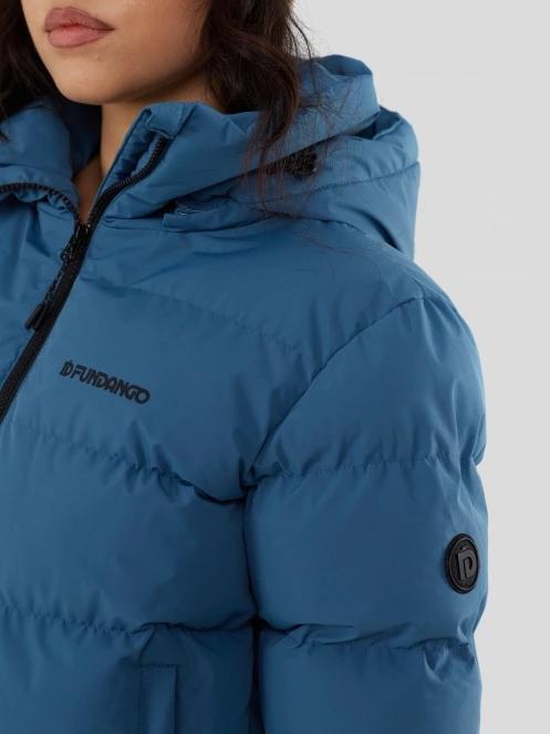 Fundango Amber Padded Jacket női steppelt átmeneti kabát kék színben 6