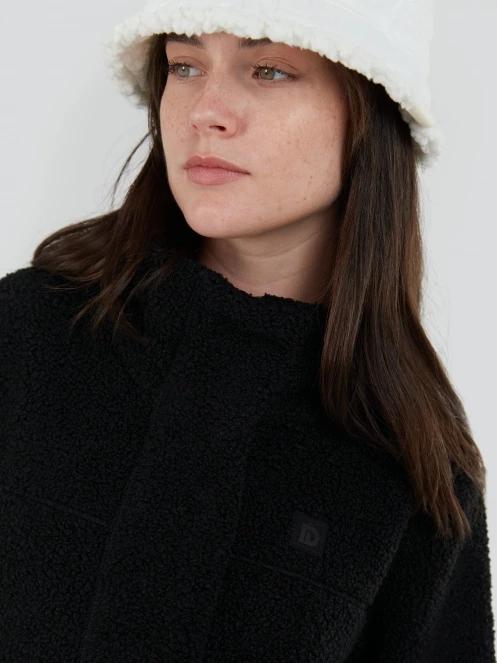 Fundango Elle Fleece Jacket női átmeneti kabát fekete színben 5
