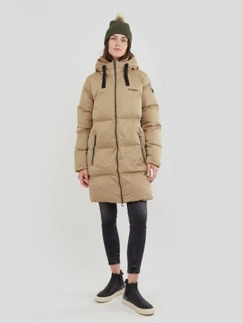 Fundango Vanessa Padded Jacket női télikabát barna színben 4