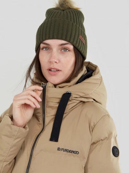 Fundango Vanessa Padded Jacket női télikabát barna színben 6