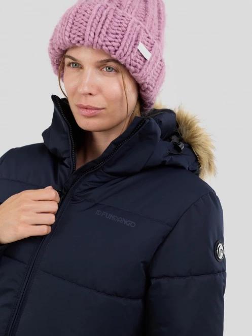 Fundango Meganne Padded Jacket női télikabát barna színben 7