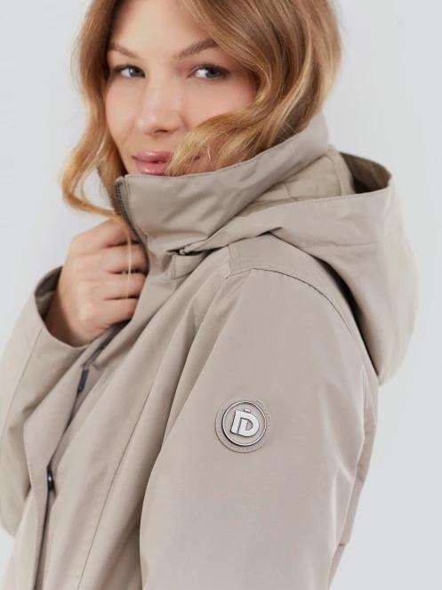 Fundango Charlotte Trenchcoat női ballonkabát homok színben 6