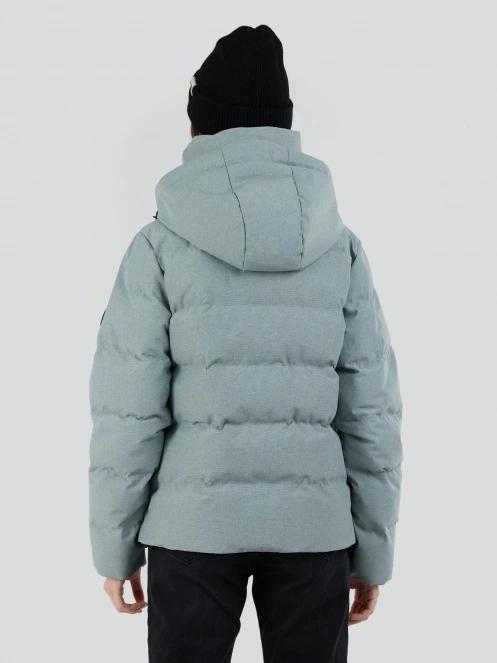 Fundango Mirabelle Padded Jacket női steppelt átmeneti kabát zöld színben 3