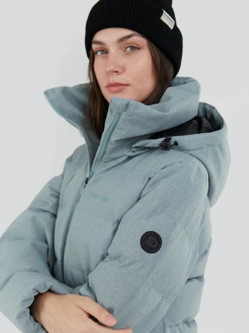 Fundango Mirabelle Padded Jacket női steppelt átmeneti kabát zöld színben 5