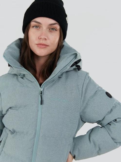 Fundango Mirabelle Padded Jacket női steppelt átmeneti kabát zöld színben 6