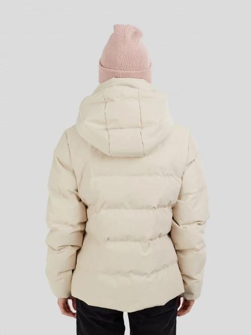 Fundango Mirabelle Padded Jacket női steppelt átmeneti kabát homok színben 3