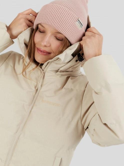 Fundango Mirabelle Padded Jacket női steppelt átmeneti kabát homok színben 6