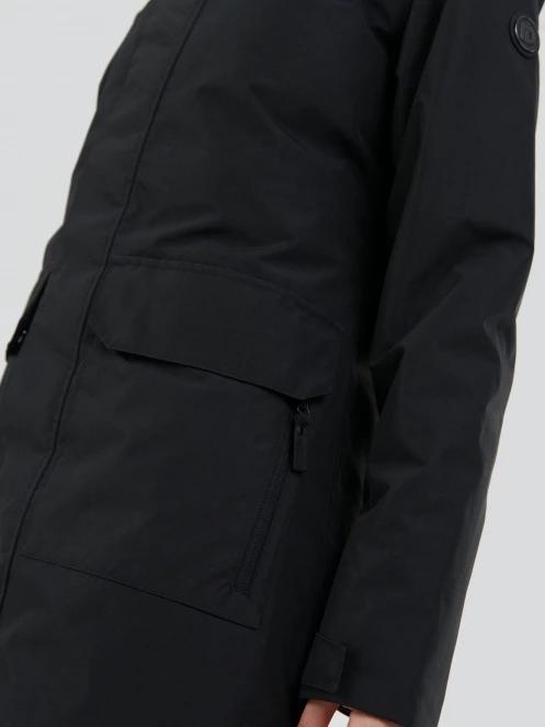 Fundango Georgina Parka Jacket női télikabát fekete színben 6